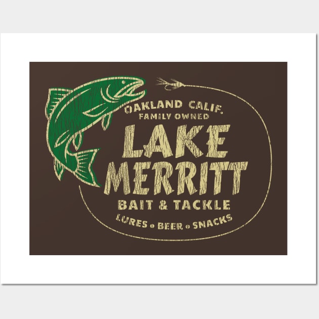 Lake Merritt Bait & Tackle - Alternate Wall Art by mikelcal